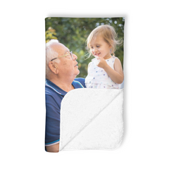 Photo Upload Fleece Blanket (100cm x 150cm)