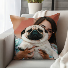 Personalised Pets Full Photo Upload Cushion