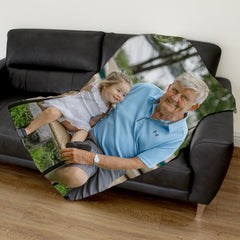 Photo Upload Fleece Blanket - Vertical (100cm x 150cm)