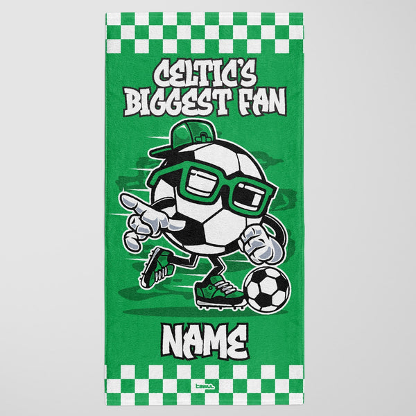 Celtic Kids Personalised Beach Towel - Kids Merch