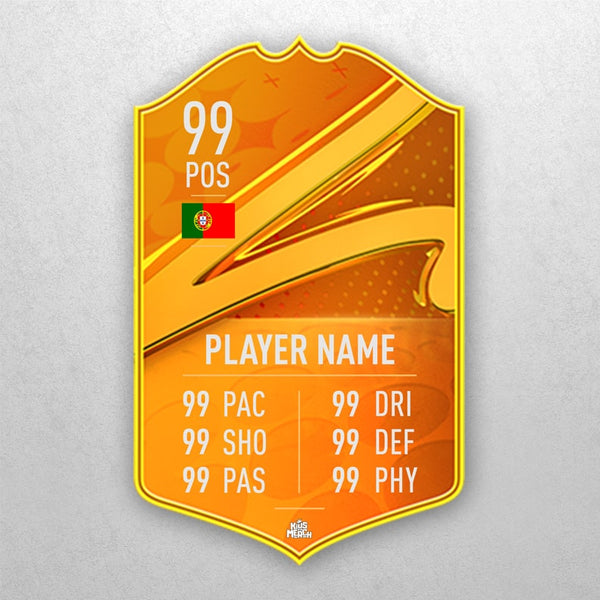 Personalised FC24 MOTM Football Card