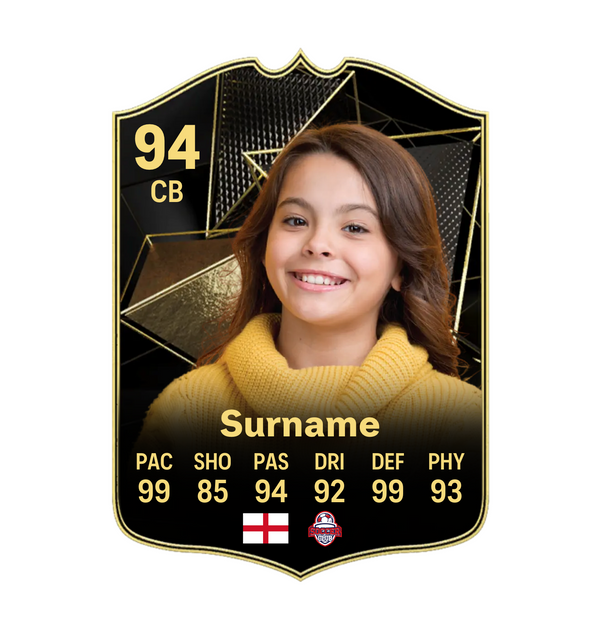 Personalised FC25 Team Of The Week Football Card