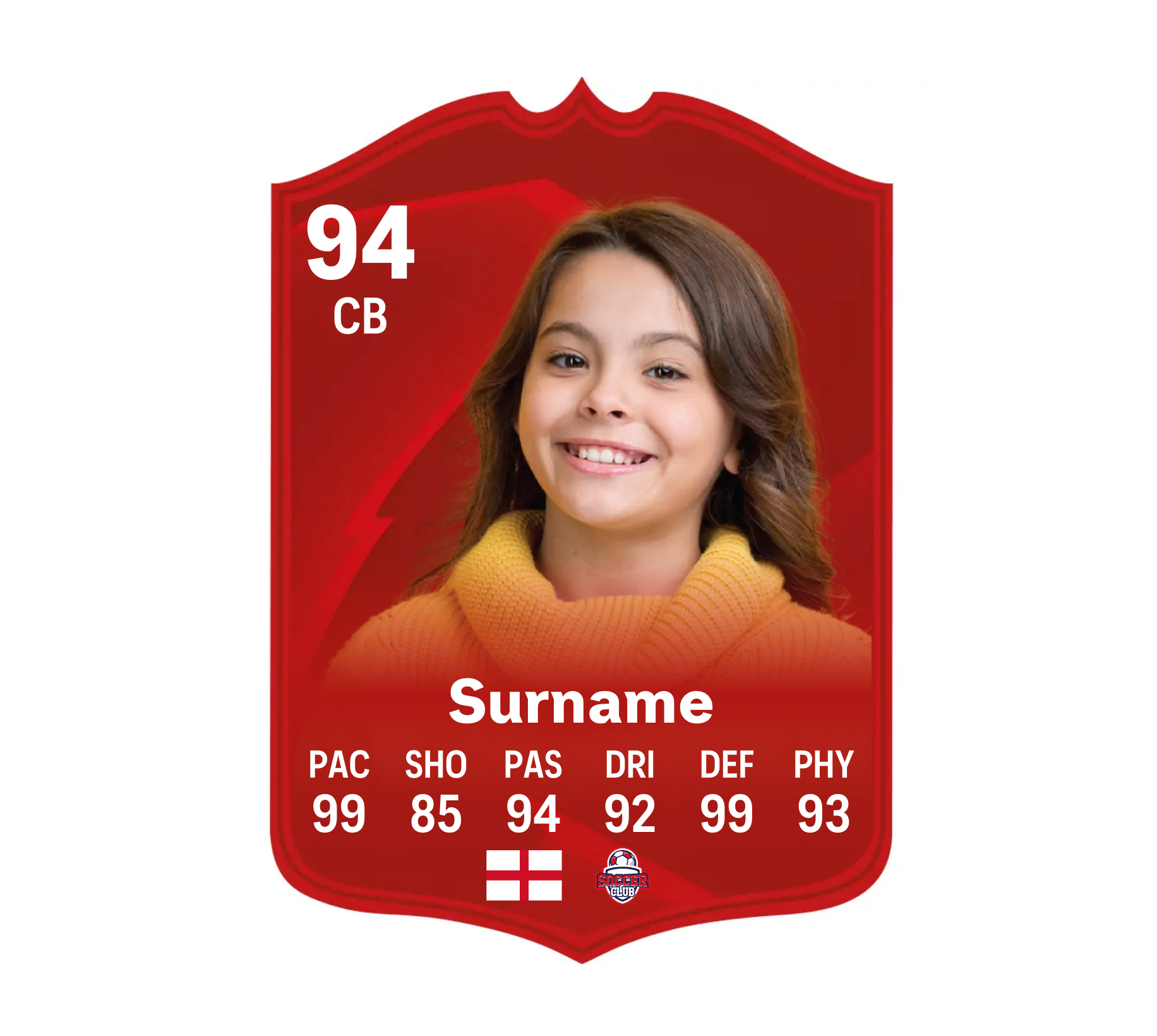 Personalised FC25 German POTM Football Card – Kids Merch