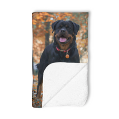 Pets Photo Upload Fleece Blanket (100cm x 150cm)