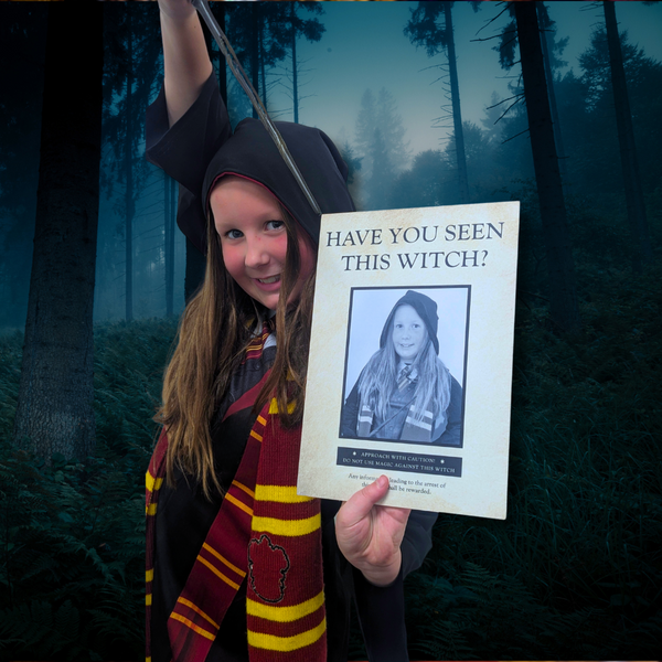 Have You Seen This Witch? A4 Foamex Photo Upload Wall Art/Board