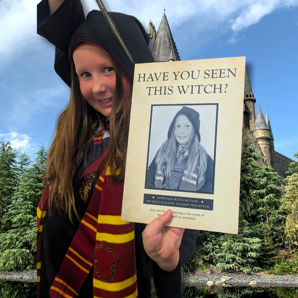 Have You Seen This Witch? A3 Foamex Photo Upload Wall Art/Board