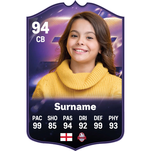 Personalised FC26 Hero Card