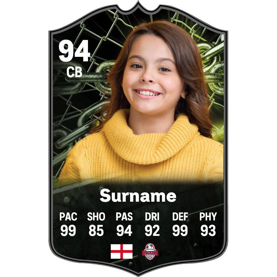 Showdown Card Back Personalised FC26 Showdown Card – Kids Merch